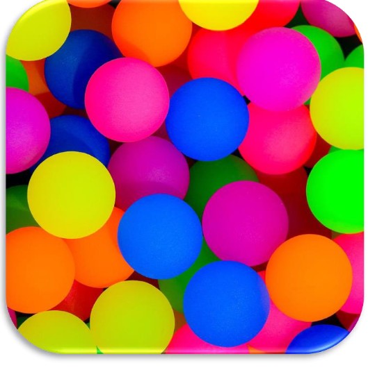 Bolas Pula-Pula Mix Neon